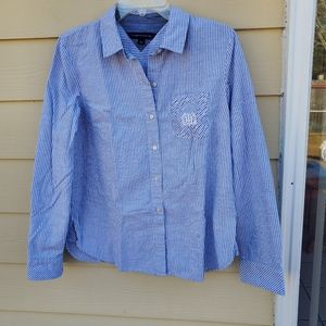 Tommy  hilfiger, women shirt  long sleeve  sz  s/p.